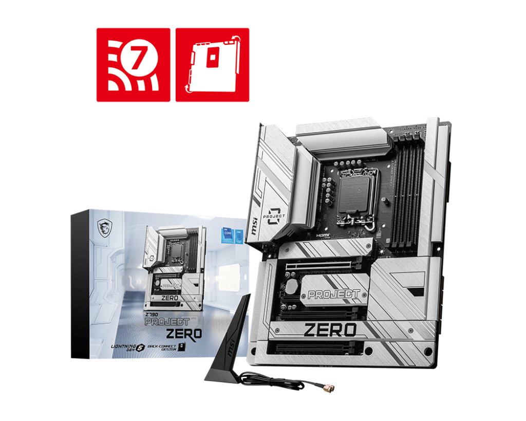 MSI PRO Z790 PROJECT ZERO MOTHERBOARD