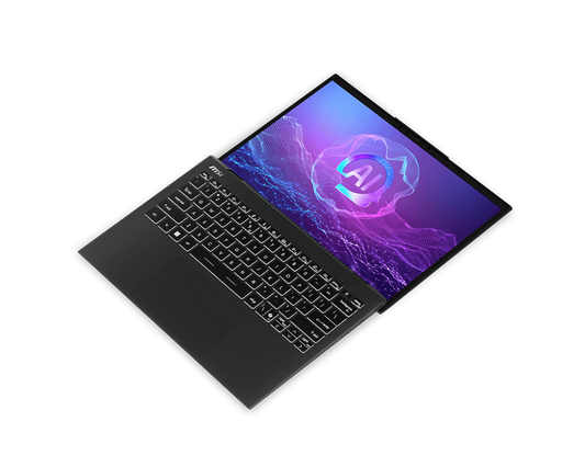 MSI Prestige 13 AI+Evo A2VMG-070IN Intel Core Ultra 9 288V Embedded 32GB LPDDR5x/1TB NVMe PCIe SSD Gen4x4 /Intel Arc Graphics/Windows11 Home/Office + M365/2 Year Warranty Term
