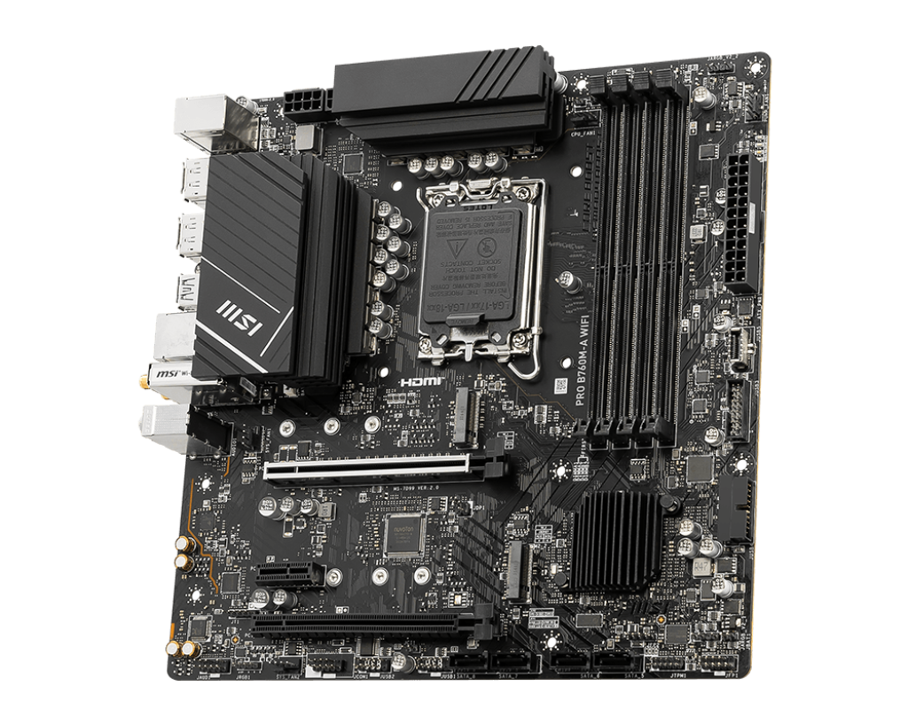 MSI B760M-A PRO WIFI DDR5 INTEL LGA1700 MOTHERBOARD