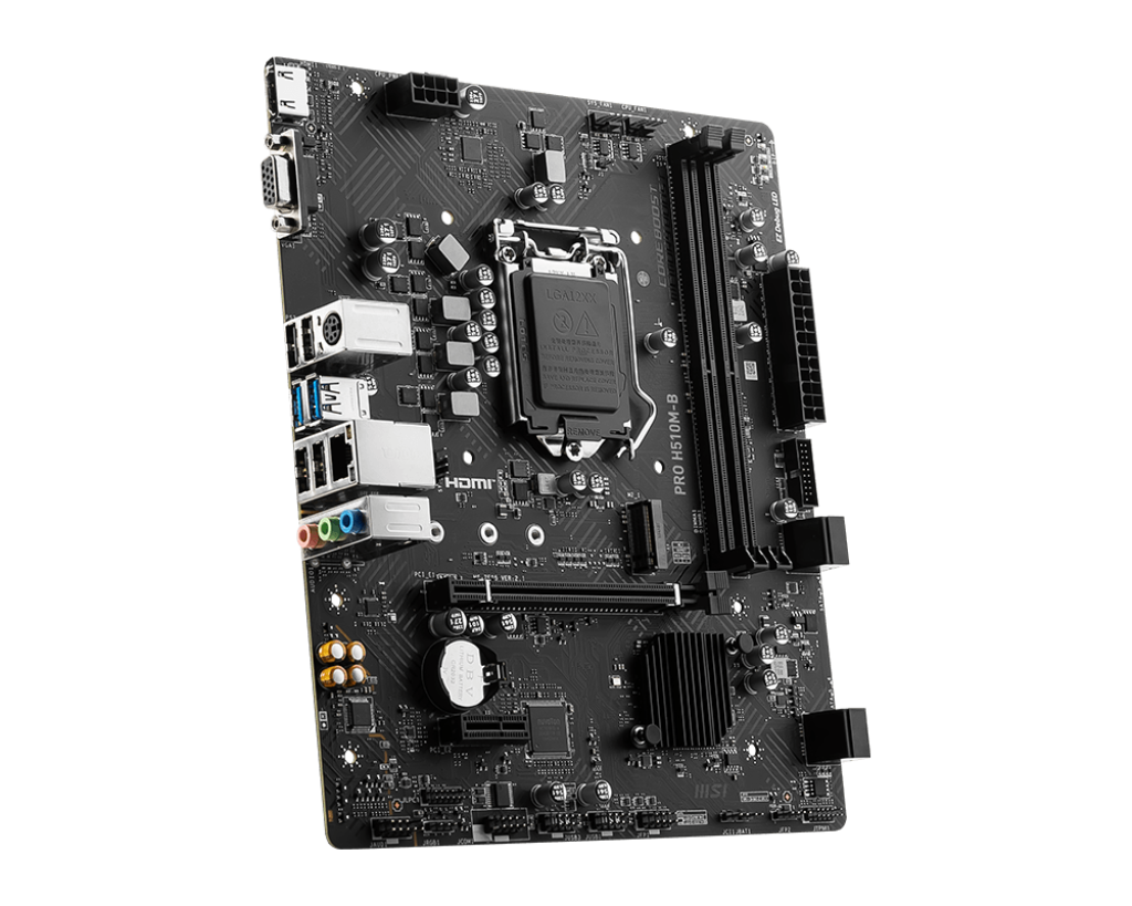 MSI PRO H510M-B INTEL LGA1200 MOTHERBOARD