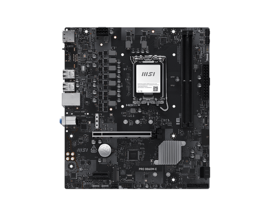 MSI PRO B860M-E INTEL LGA 1851 DDR5 Motherboard