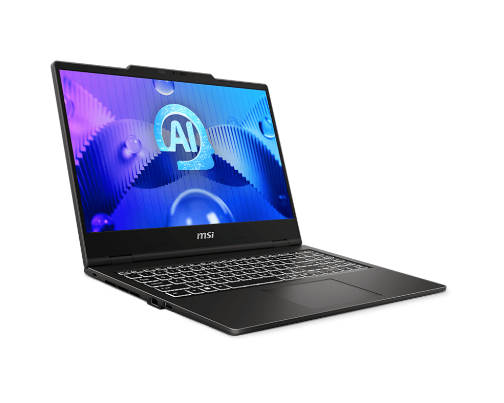 MSI Venture Pro A 15 AI+ A3HWEG-011IN AMD Ryzen AI 7 350 Processor/DDR5 8GB*2/1TB NVMe PCIe SSD Gen4x4NVIDIA GeForce RTX 5050 Laptop GPU, GDDR7 8GB/ Windows11 Home/Office + M365/2 Year Warranty Term