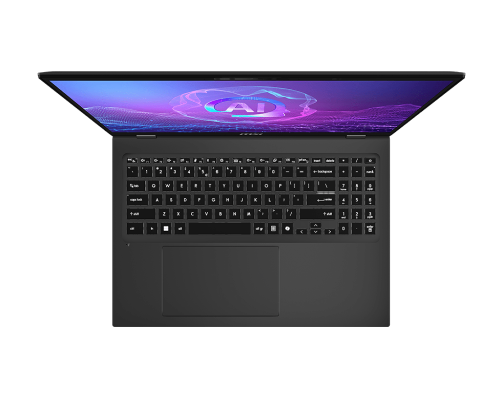 MSI Prestige 16 AI Evo B2HMG-209IN Intel Core Ultra 9 285H/LPDDR5 32GB/1TB NVMe PCIe SSD Intel Arc Graphics/Windows11 Home/4 cell, 99Whr/x/Office + M365/MSI Bag/2 Year Warranty Term