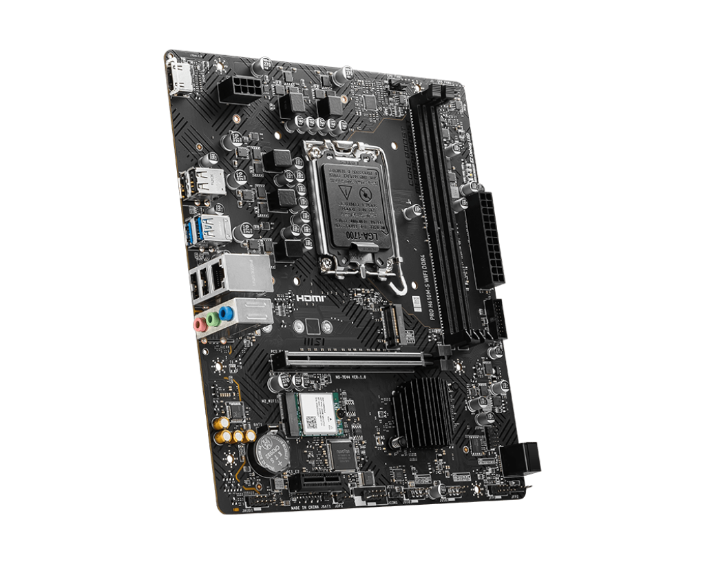 MSI PRO H610M-S WIFI DDR4 MOTHERBOARD