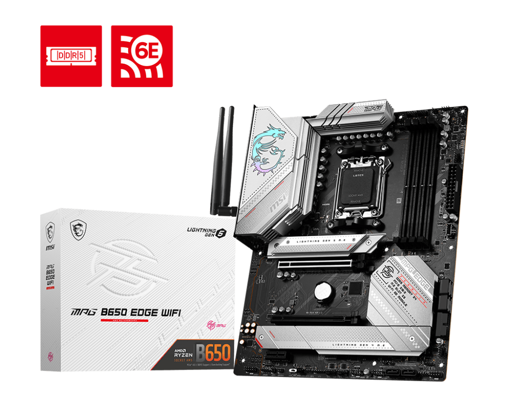 MSI MPG B650 EDGE WIFI MOTHERBOARD