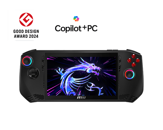 MSI Claw 7 AI+ A2VM-039IN Intel Core Ultra 7 258V Embedded 32GB LPDDR5x/1TB PCIe Gen4x4 M.2 Intel Arc Graphics/Windows11 Home/MSI Claw Travel Case/1 Year Warranty Term