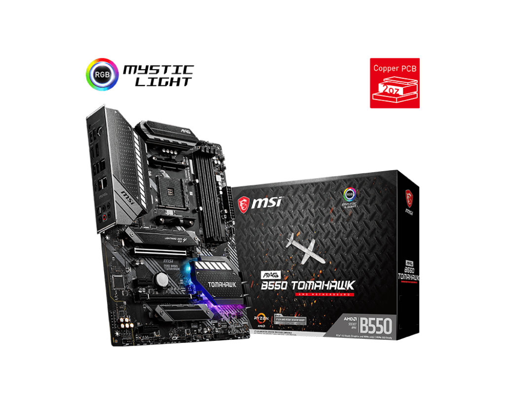 MSI MAG B550 TOMAHAWK AMD AM4 MOTHERBOARD