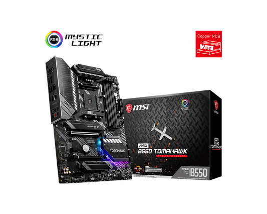 MSI MAG B550 TOMAHAWK AMD AM4 MOTHERBOARD
