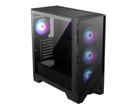 MSI Mag Forge 321R Airflow (ATX) Mid Tower Cabinet (Black)