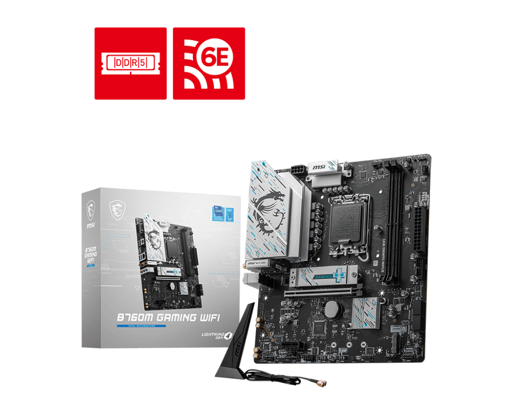 MSI B760M GAMING WIFI MOTHERBOARD