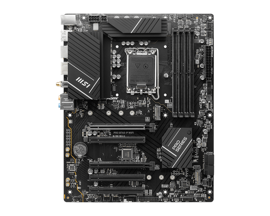 MSI B760-P PRO WIFI DDR5 INTEL LGA1700 MOTHERBOARD