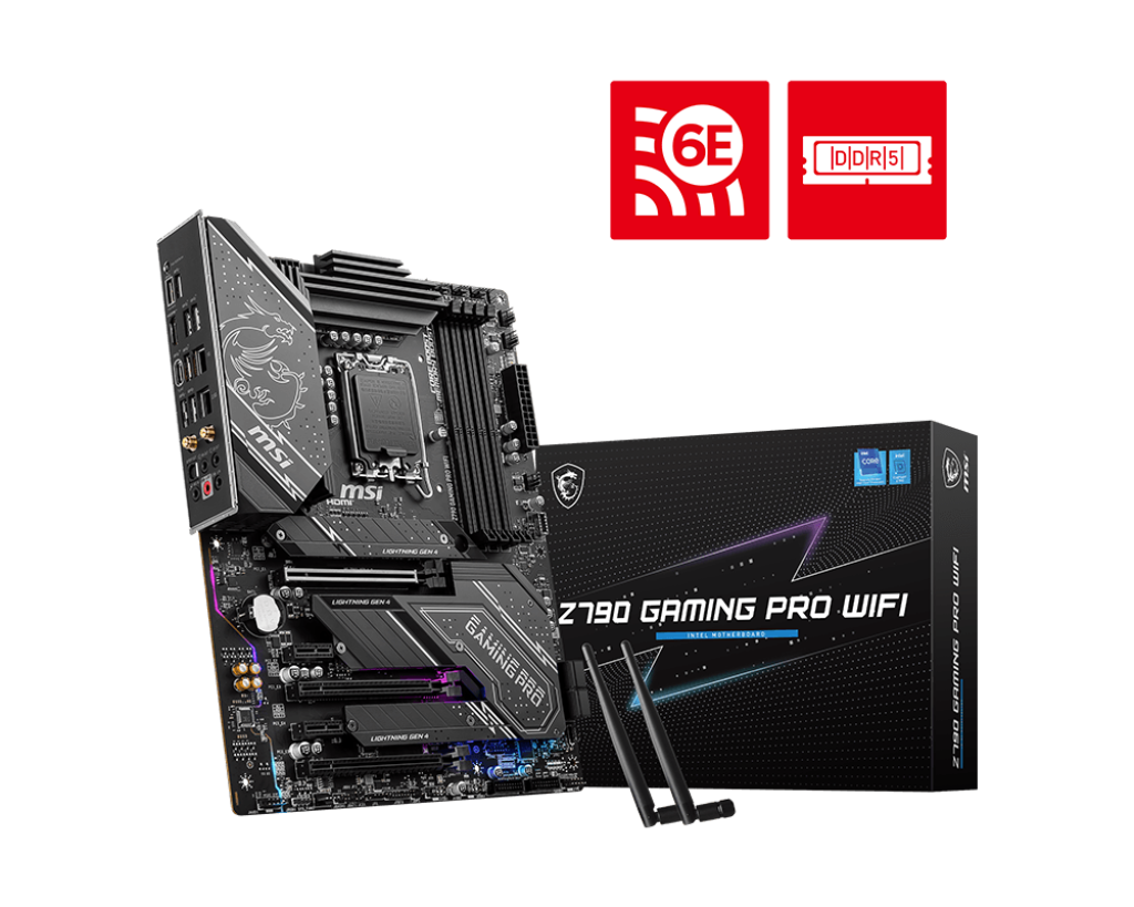 MSI Z790 GAMING PRO WIFI DDR5 INTEL LGA1700 MOTHERBOARD