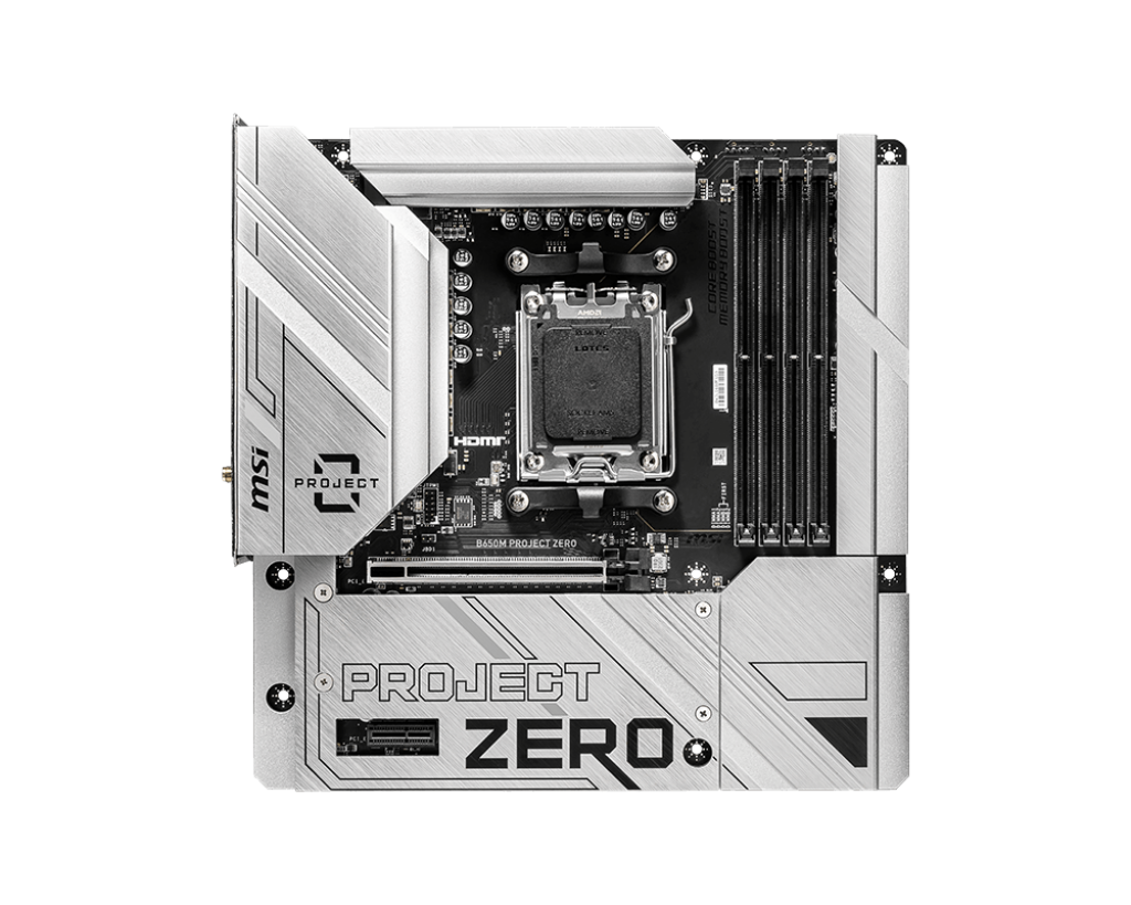 MSI B650M PROJECT ZERO MOTHERBOARD