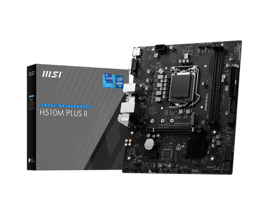 MSI H510M PLUS II M-ATX MOTHERBOARD