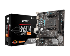 MSI B450M-A PRO MAX AMD AM4 MOTHERBOARD
