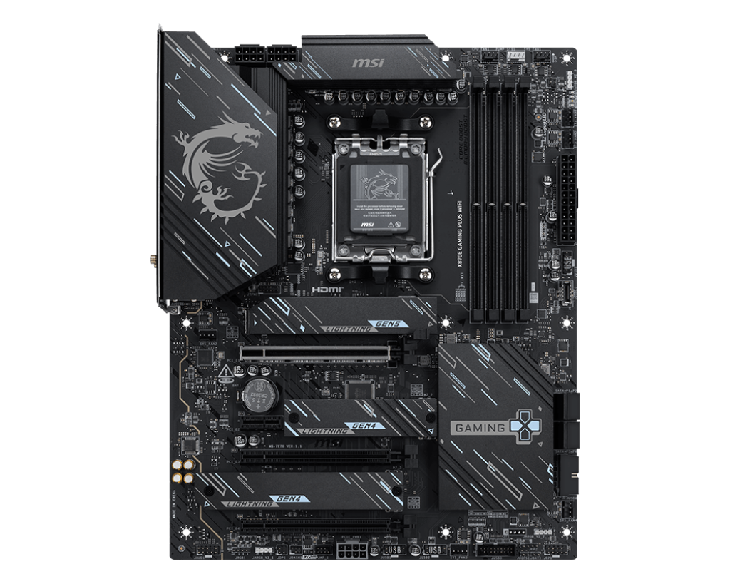 MSI X870E Gaming Plus WIFI ATX Motherboard