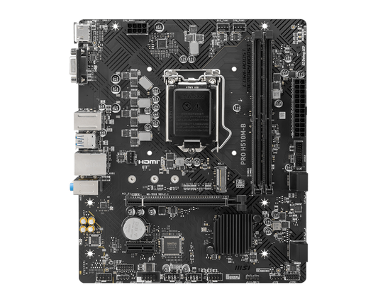 MSI PRO H510M-B INTEL LGA1200 MOTHERBOARD
