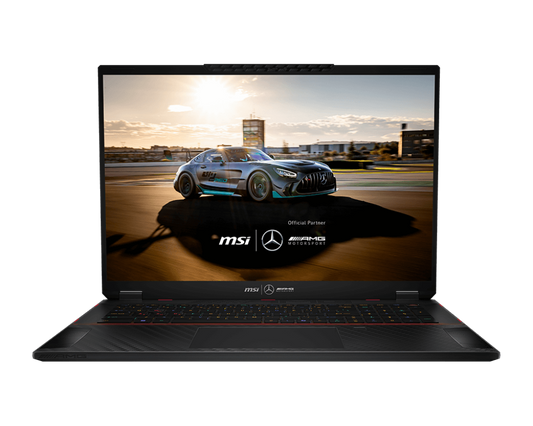 MSI STEALTH 18 MERCEDES A1VHG-078IN [ULTRA9-185H 14TH GEN/64GB/2TB SSD/WIN11 HOME/18.0 INCH/12GB-RTX4080 GRAPHICS /2 YEAR(S)/BLACK]