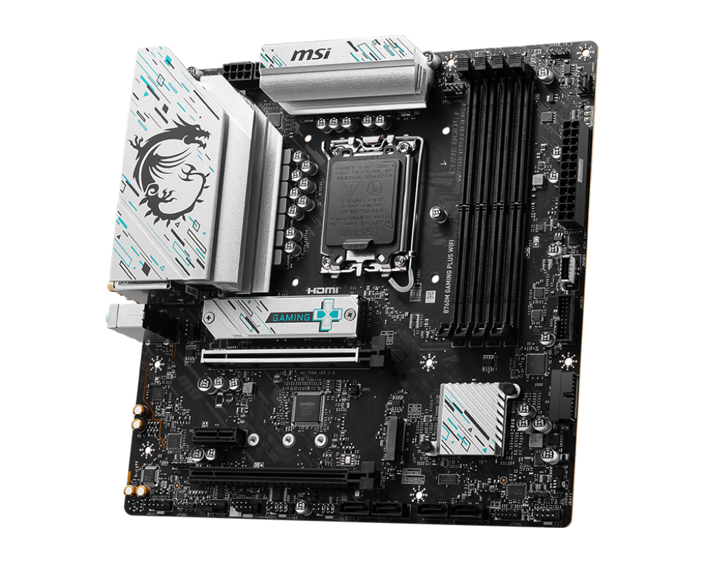 MSI B760M GAMING PLUS WIFI DDR5 MOTHERBOARD