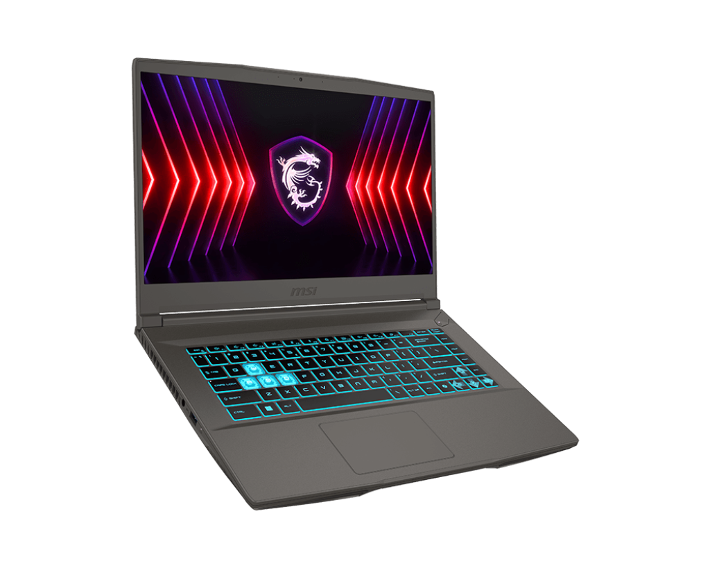 MSI THIN 15 B12UCX-2243IN COSMOS_GRAY/I5-12450H/RTX 2050/GDDR6 4GB/8GB*1/512GB/IPS-LEVEL FHD 15.6(144HZ)MS2021