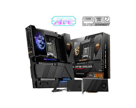 MSI MEG X870E GODLIKE AM5 E-ATX MOTHERBOARD