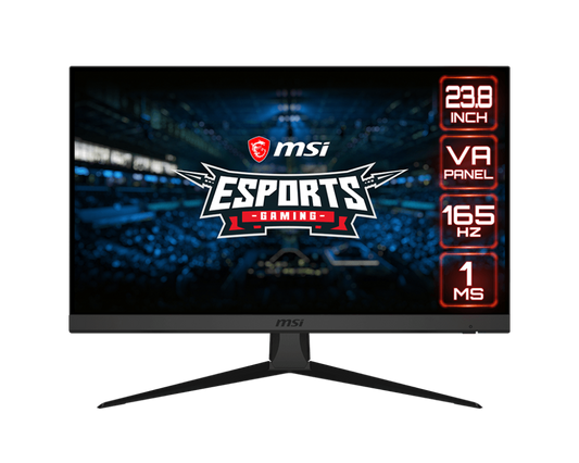 MSI OPTIX 24 INCH G243 FHD 165HZ ESPORTS GAMING MONITOR