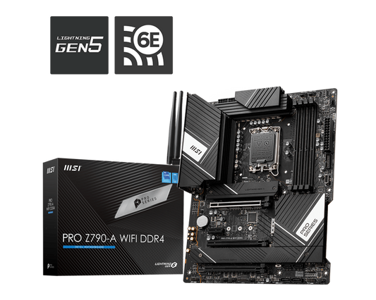 MSI Z790-A PRO WIFI DDR4 INTEL LGA1700 MOTHERBOARD