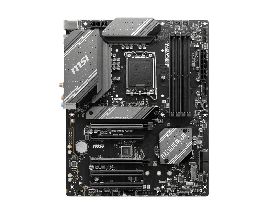 MSI B760 GAMING PLUS WIFI MOTHERBOARD