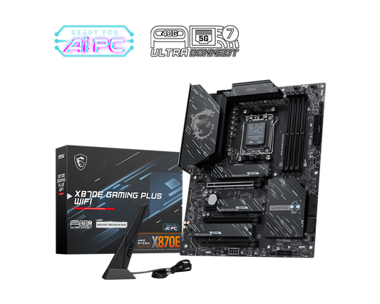 MSI X870E GAMING PLUS WIFI ATX MOTHERBOARD
