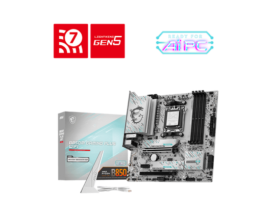 MSI B850 DDR5 Gaming Plus WiFi Motherboard
