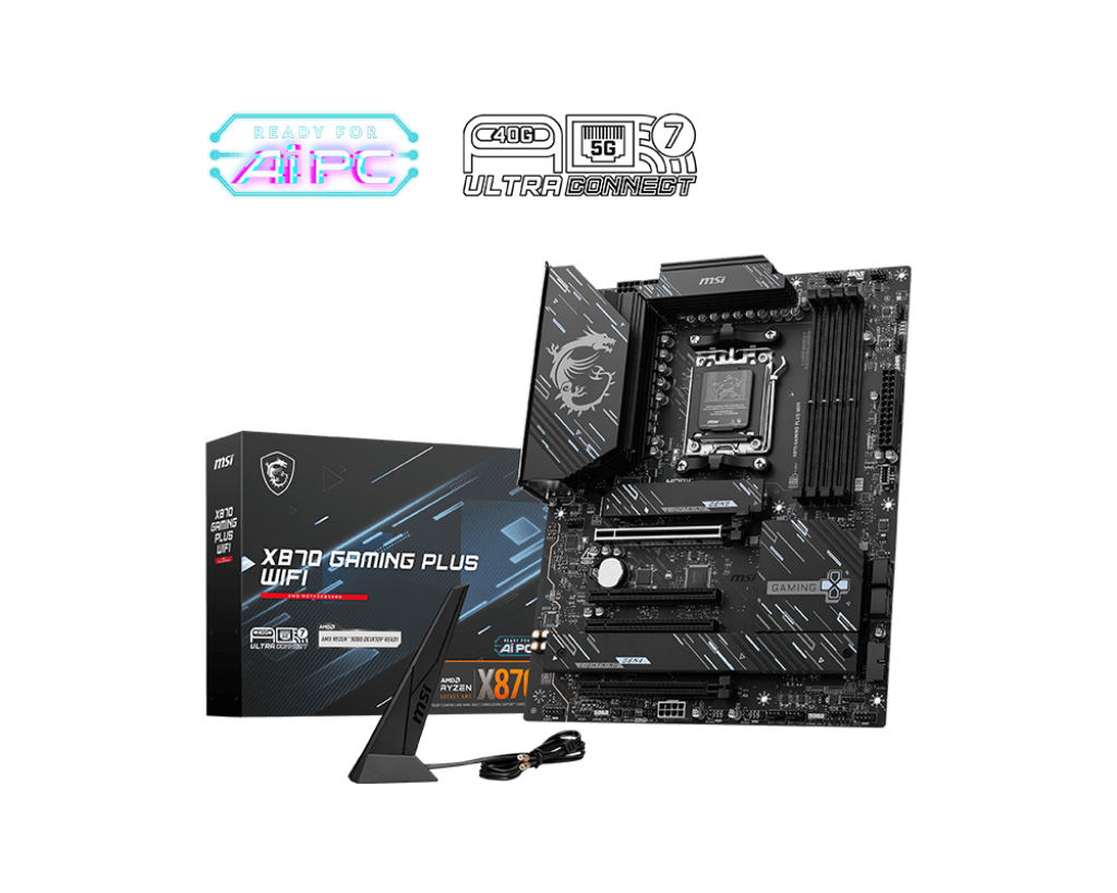 MSI X870 GAMING PLUS WI-FI MOTHERBOARD