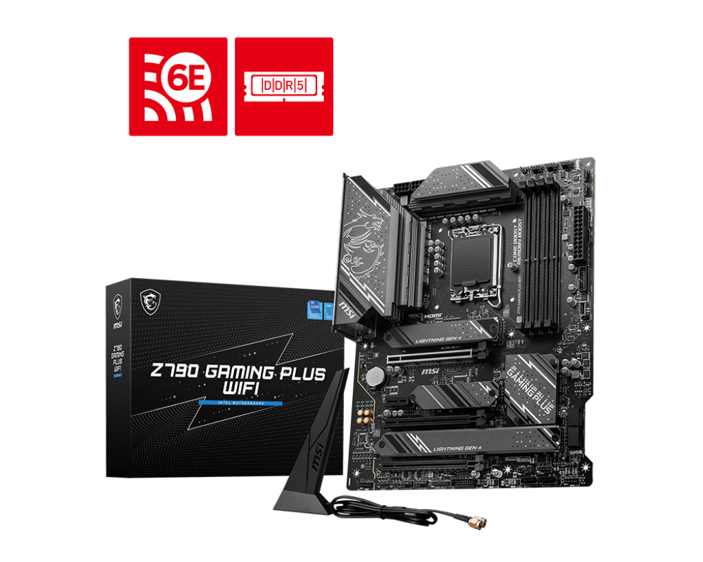 MSI Z790 GAMING PLUS WIFI MOTHERBOARD