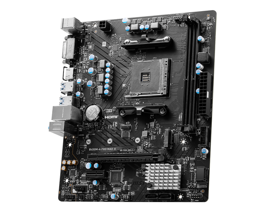 MSI B450M-A PRO MAX II MOTHERBOARD