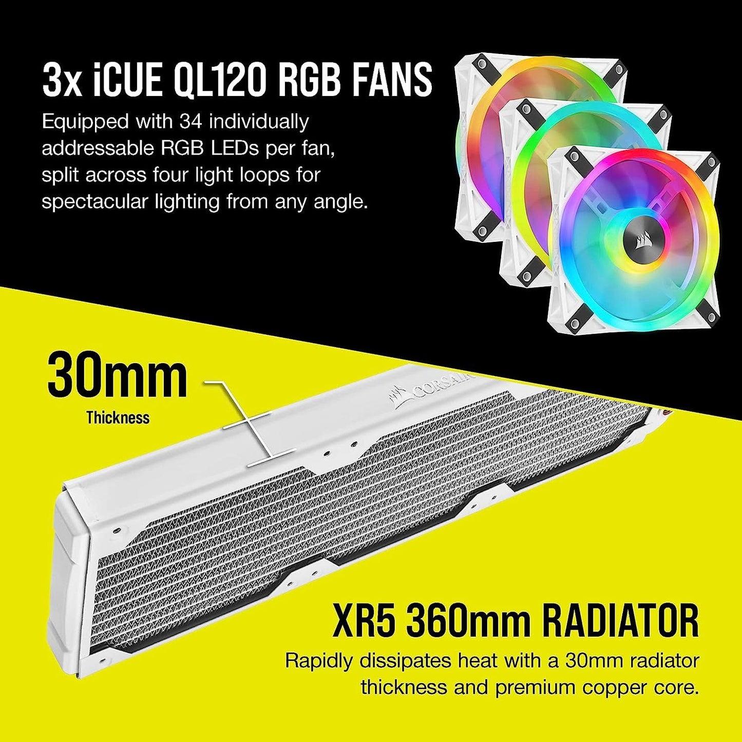 FAN-CORSAIR-XH305i-HYDRO-X-PRO-RGB-WHITE