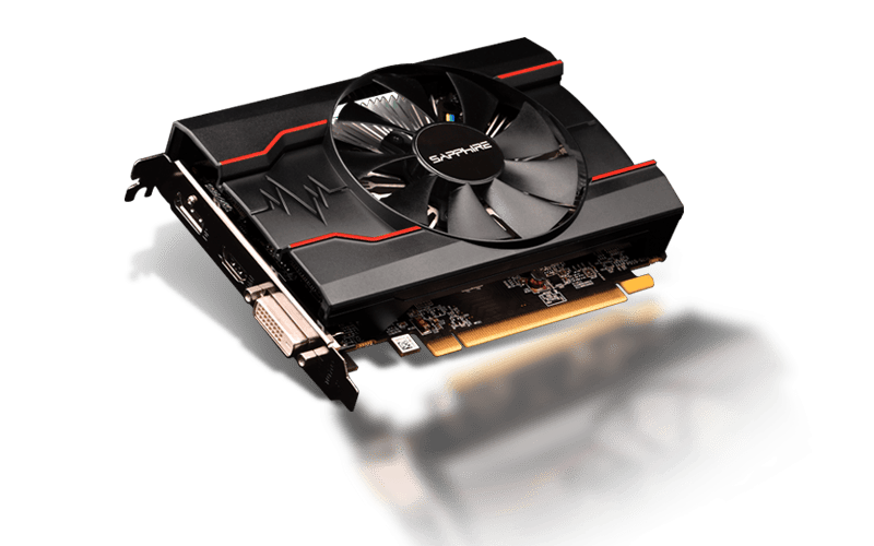 SAPPHIRE AMD RADEON RX550 4GB PULSE OC GRAPHIC CARD