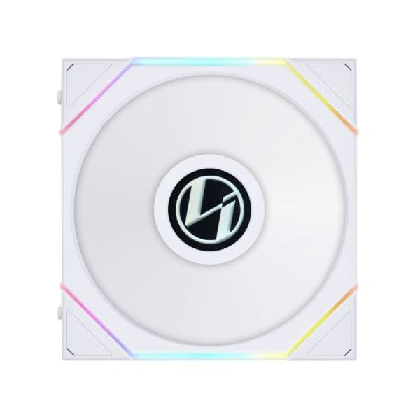 Lian Li UNI Fan TL LCD RGB White 120mm Cabinet Fan (Triple Pack)