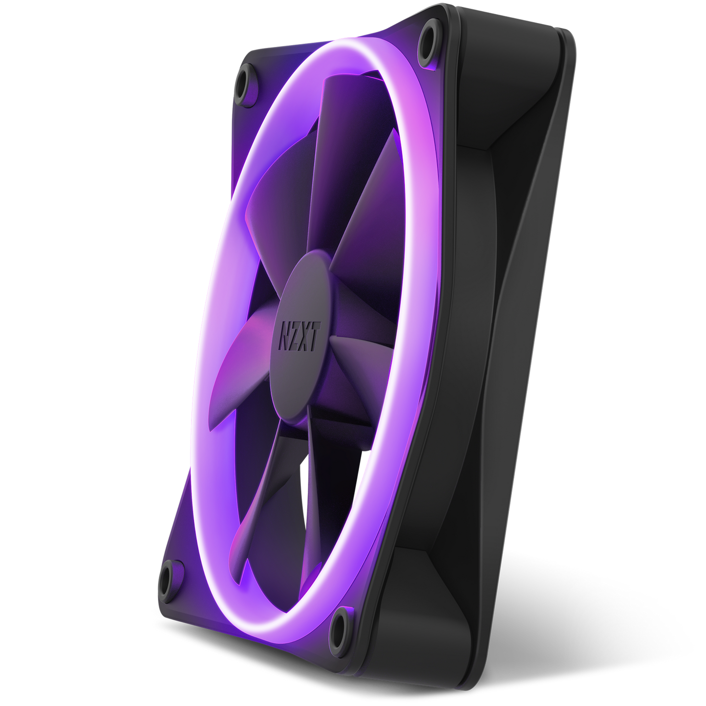 NZXT F120RGB - 120MM RGB FANS - SINGLE BLACK (RF-R12SF-B1)