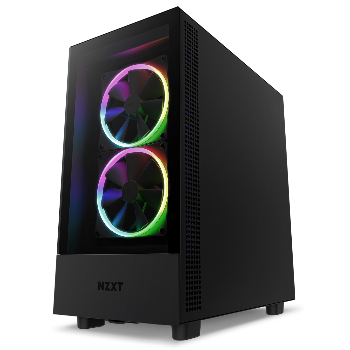 NZXT CHASISS H SERIES H5 ELITE EDITION ATX MID TOWER CHASSIS ALL BLACK COLOR (CC-H51EB-01)