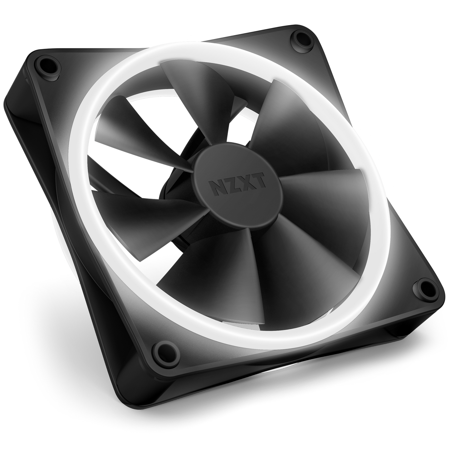 NZXT F120RGB DUO - 120MM DUAL- SIDED RGB FAN - SINGLE PACK (BLACK) RF-D12SF-B1