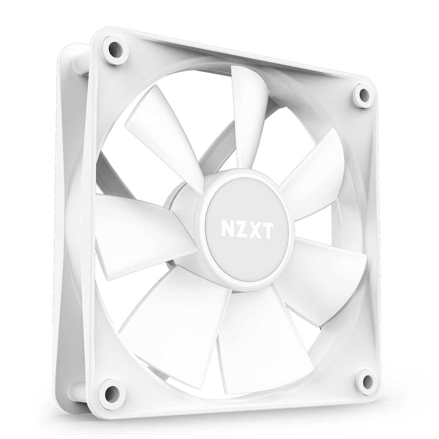 NZXT F120RGB CORE - 120MM HUB- MOUNTED RGB FAN - TRIPLE PACK (WHITE) W/RGB CONTROLLER RF-C12TF-W1