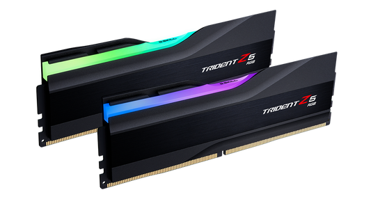 G.SKILL TRIDENT Z5 RGB INTEL XMP 64GB (2*32GB) DDR5 6000 MHZ CL36 F56000J3636F32GX2-TZ5RK RAM