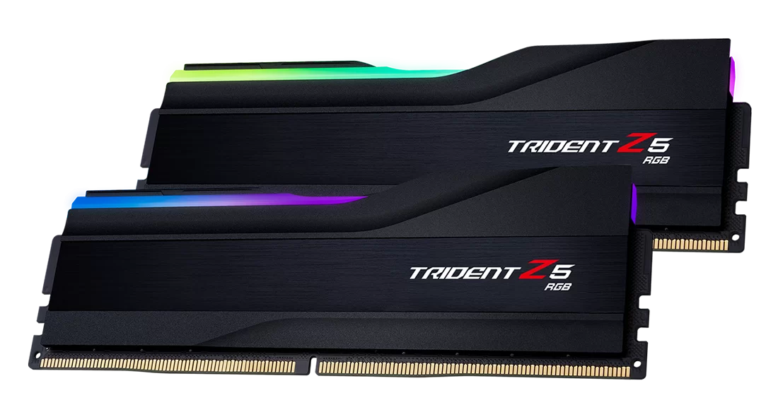 G.SKILL TRIDENT Z5 RGB INTEL XMP 64GB (2*32GB) DDR5 6000 MHZ CL36 F56000J3636F32GX2-TZ5RK RAM