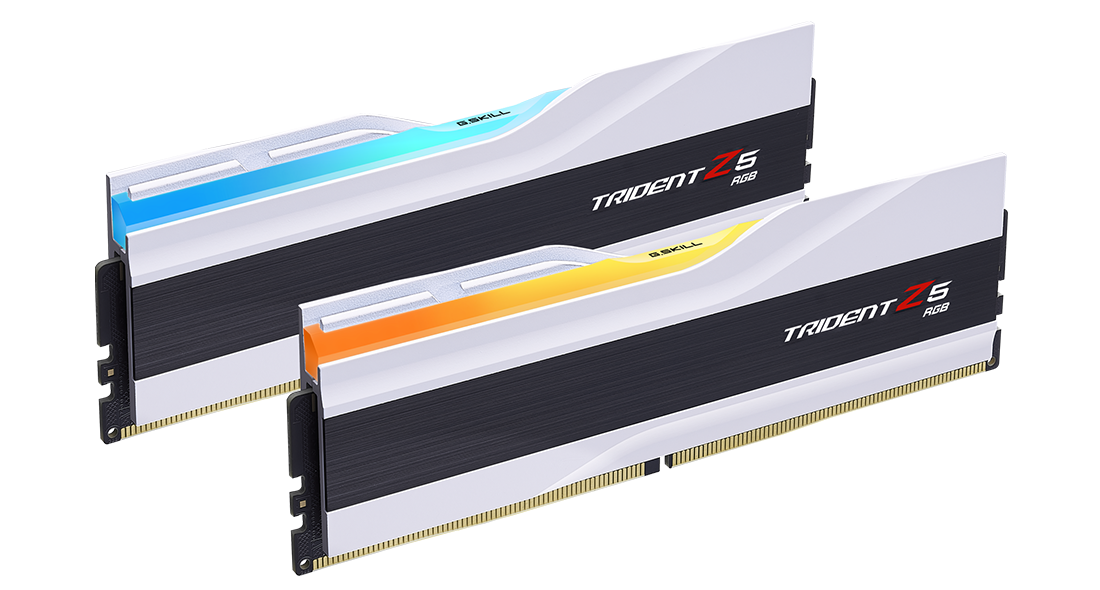GSKILL MEMORY F5-6000J3636F32GX2-TZ5RW - 32GB X 2 6000MHZ TRIDENT Z RGB WHITE CL 36