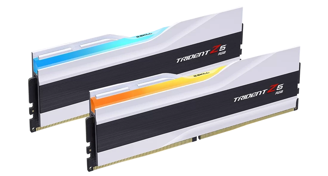 GSKILL MEMORY F5-6000J3040G32GX2-TZ5RW - 32GB X 2 6000MHZ TRIDENT Z RGB WHITE CL 30