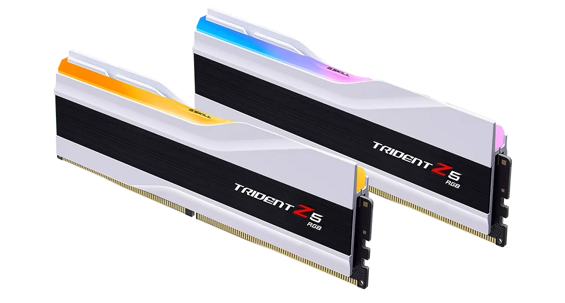 GSKILL MEMORY F5-6000J3040G32GX2-TZ5RW - 32GB X 2 6000MHZ TRIDENT Z RGB WHITE CL 30