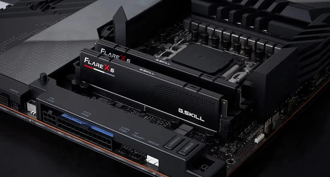 G.Skill Flare X5 64GB (32GBx2) 6000MHz CL30 DDR5 RAM F5-6000J3040G32GX2-FX5