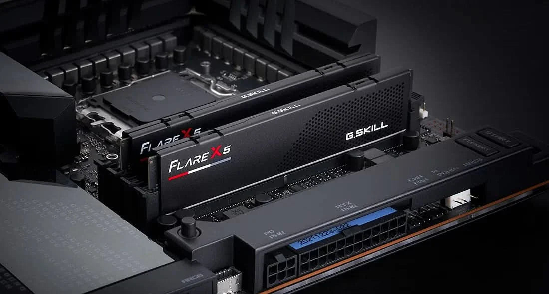 G.Skill Flare X5 64GB (32GBx2) 6000MHz CL30 DDR5 RAM F5-6000J3040G32GX2-FX5