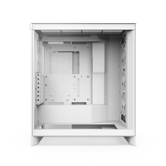 NZXT CHASSIS H7 FLOW RGB (2024) MID-TOWER ATX CASE - ALL WHITE - CM-H72FW-R1