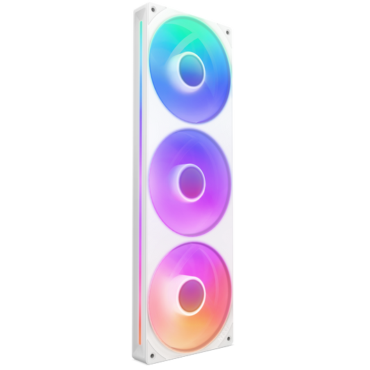 NZXT F360 RGB CORE FAN (SINGLE FRAME) - WHITE- RF-U36HF-W1