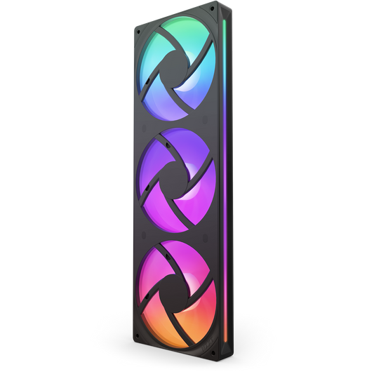 NZXT F360 RGB CORE FAN (SINGLE FRAME) - BLACK- RF-U36HF-B1